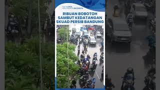 Ribuan Bobotoh Birukan Jalanan Bandung Sambut Kedatangan Skuad Persib, Rayakan Kemenangan