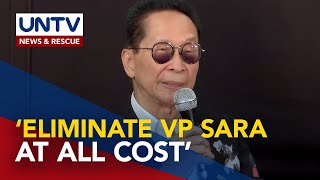 Impeachment moves, political agenda para maalis si VP Duterte sa 2028 Pres’l elections – Panelo