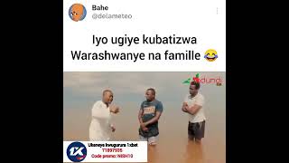 Iyo ugiye kubatizwa warashwanye na famille 🤣😅