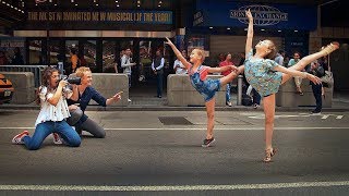 10-Minute Photo Challenge with JORDAN MATTER & Dance Moms Ellie & Lilly