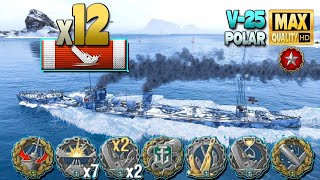 Destroyer V-25: THE PERFECT GAME - World of Warships