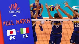 Japan 🆚 Italy - Full Match | Men’s Volleyball Nations League 2019