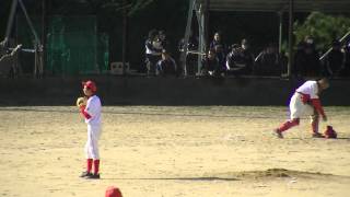 芦城中 1-0 星稜中　5回表　2011年4月　高画質