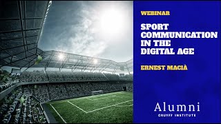 Free Webinar: Sport Communication in the Digital Age