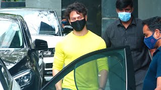 Tiger Shroff At Pooja Entertainment Office Juhu