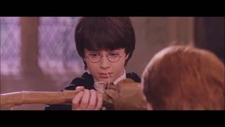 Harry Potter gets his first broomstick - Nimbus 2000