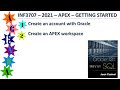 INF3707 - APEX - Getting Started