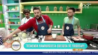 HAMBURGUESA QUESOSA DE FRIDOSA - Cocinero Luis Gutierrez