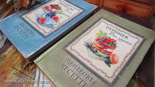 CookBook DECOUPAGE Tutorial