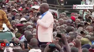 Listen to Johanna Ng'enos great remarks in front of President Ruto in Bomet County!!