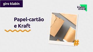 Qual a diferença entre papel-cartão e kraft?