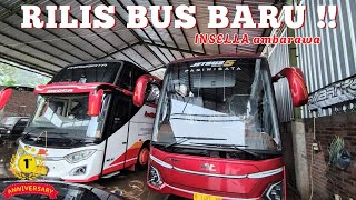 Spesial edition !! Inilah bus terbaru dari po Bus INSELLA ambarawa