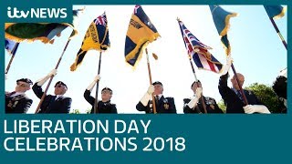 Jersey and Guernsey celebrate Liberation Day 2018 | ITV News