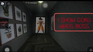 Roblox three nightmares: its me goku