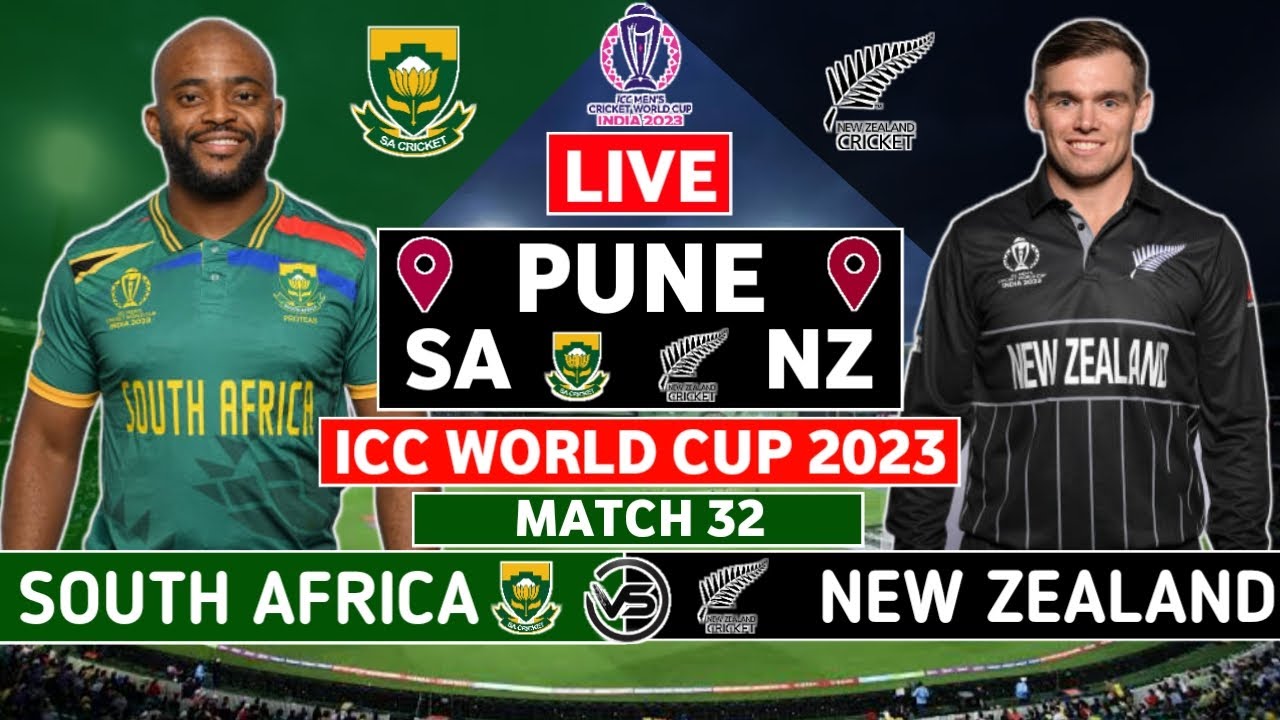 ICC World Cup Live: NZ V SA Live Scores | New Zealand Vs South Africa ...