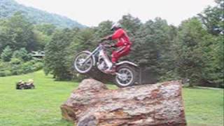 How to splatter - Motorcycle trials