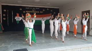 Dance Performance by students of our school on Ae Watan Mere Watan