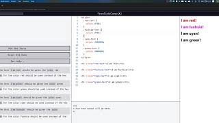 freeCodeCamp: Use Abbreviated Hex Code