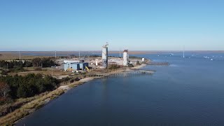 Here's what the B.L. England plant looks like after the demolition