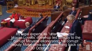 Speech about Hogan Lovells at the House of Lords (UK Parliament)