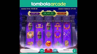 Tombola New pharaoh spins and bonus round.