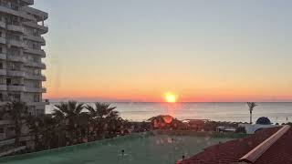 Sun Rise at Pegasos Deluxe Beach Hotel, Rhodes