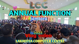 Lcc Annual function 2023 Jamtara Duladih Nagar bhavan