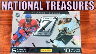 This can't be true... 10/11 Panini Zenith Hockey Hobby Box Break