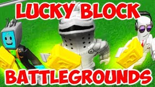 Roblox Lucky Block Battlegrounds Free Robux Link Youtube
