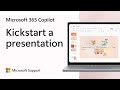 Create a PowerPoint presentation from a Word document using Copilot | Microsoft