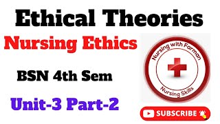 Ethical Theories in Urdu/Hindi | Nursing Ethics Chap # 3 | MCQS Pattern | Nursing With Farman.