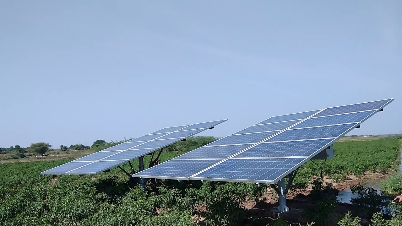 Solar Pump Installed By Junna Solar In Andhra Pradesh Youtube