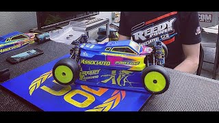 A look inside Dustin Evans 4wd B74.1  #WeAreAE #TeamAssociated #RcVitals