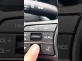 How to turn off the Collision Mitigation System in a 2025 Honda HRV.