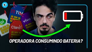 A bateria do seu celular está durando menos por causa da sua operadora?