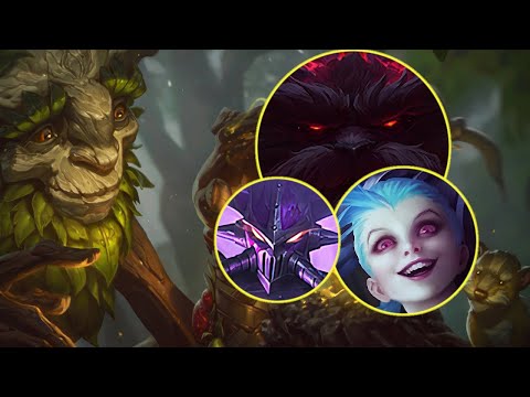 How to Play A LATE Game Team Comp Ranked Diamond Ivern Jungle