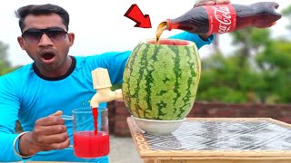 Watermelon Juice+Coca Cola-How Is The Taste ? Shocking