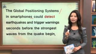 영자신문읽기 - Earthquake warning on your smartphone?