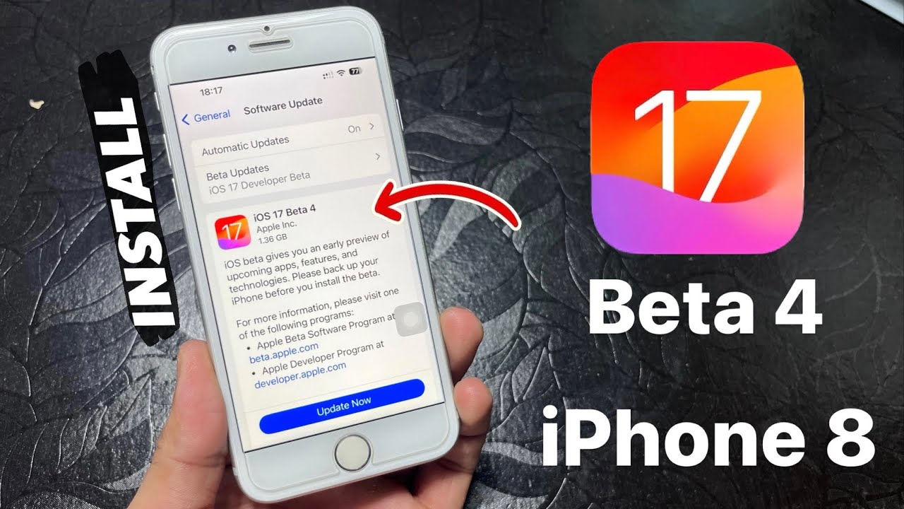 Download IOS 17 Beta 4 - Install IOS 17 - YouTube