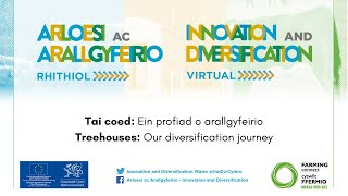 Tai coed: Ein profiad o arallgyfeirio / Treehouses: Our diversification journey