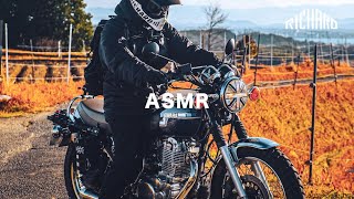 [Ver.ASMR] YAMAHA SR400 A lovely morning enjoying a bike and coffee ver.2