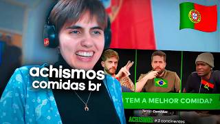 Portuguese reacts to 3 continents' opinions about Brazilian food