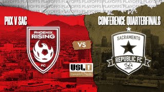 2020 USL Championship Playoffs: Phoenix Rising FC vs. Sacramento Republic FC