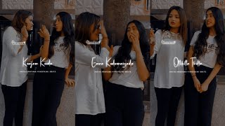 🧡👭🏼கொஞ்சம் கூட நம்பிக்கை இல்ல கூட வந்து ஒட்டிக்கிட்ட தொல்ல👭🏼🧡Bestie Whatsapp Status Tamil👭🏼🧡