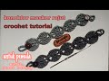 Konektor Masker Rajut Simpel Hemat Benang || Crochet Tutorial Merajut Untuk Pemula Mudah dan Cepat