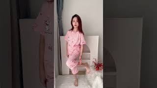 X068 小兔纯棉成人睡衣【Pink】 FB: Kei Mummy