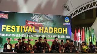 festival Hadroh sekota Batam (wal Badawi)