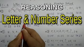 Letter and Number Series Reasoning | Boost Your Problem-Solving Skills