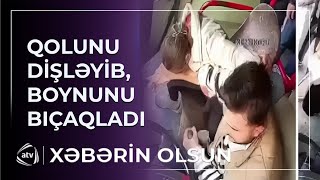 Qadın boşanmaq üzrə olduğu həyat yoldaşına hücum etdi