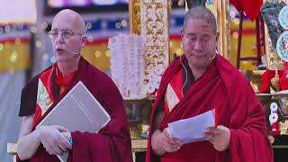 Conclusion of 39th Kagyupa ￼ International  Monlam’2025 at Bodhgaya#kagyu#monlam￼